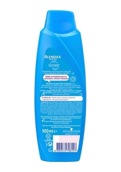 500 Ml Dökülmeye Eğilimli Saçlar İçin Isırgan Özlü Şampuan