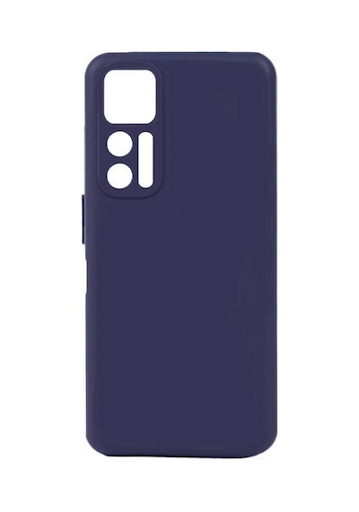 Zore Tcl 30 Plus Kılıf Omsy Biye Silikon - Lacivert