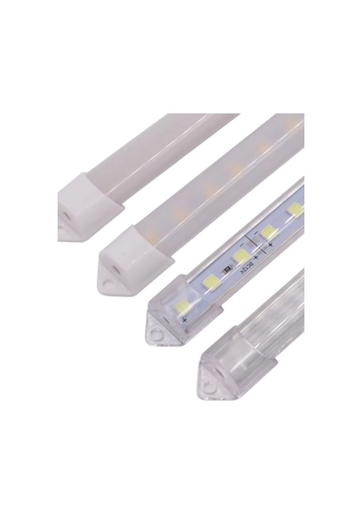 Alüminyum Kasalı Çubuk Barled 12v 72 Ledli 5730 Şeffaf Cam Beyaz Led