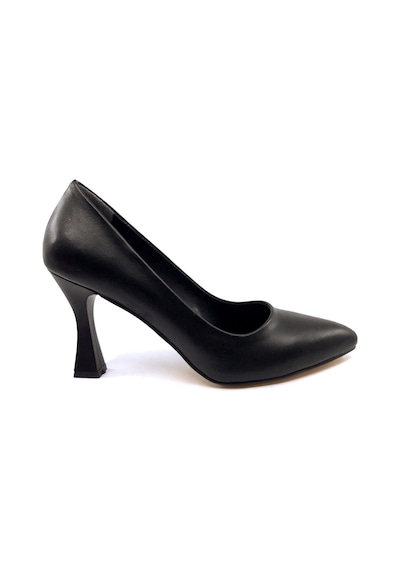 Ayakkabımood Cc 349 9 Cm Siyah Stiletto Bayan Ayakkabı Siyah
