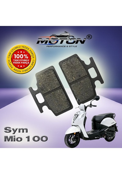 Sym Mio 100 Tam Uyumlu, Yüksek Kaliteli Ön Disk Fren Balatası