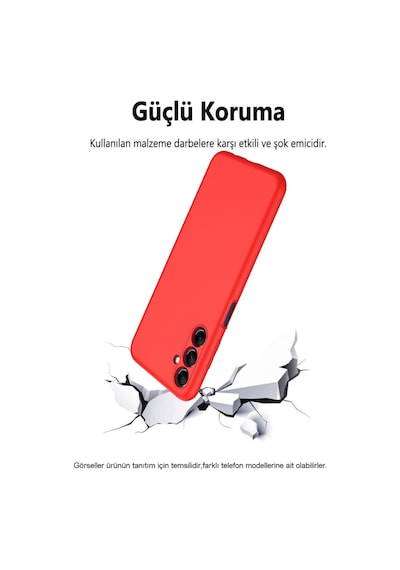 Samsung Galaxy A25 Uyumlu İçi Kadife Kamera Korumalı Lansman Silikon Kılıf