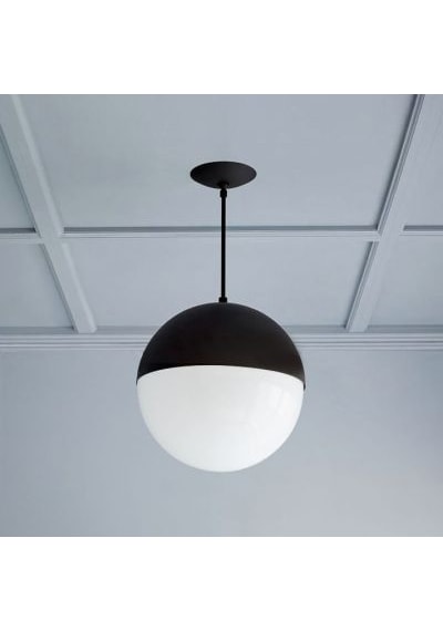 Lambaderler, Avizeler İçin Uyarlanabilir 1 Metre Kablolu 25 Watt Beyaz Işık Led Ampul, Led Armatür Beyaz - Siyah