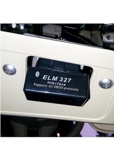 Elm327 2.1 Siyah Bluetooth Araba Türkçe Araç Arıza Tespit Cihazı
