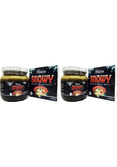 Balen Snowy Zencefilli Bitkisel Macun 2 x 400 G
