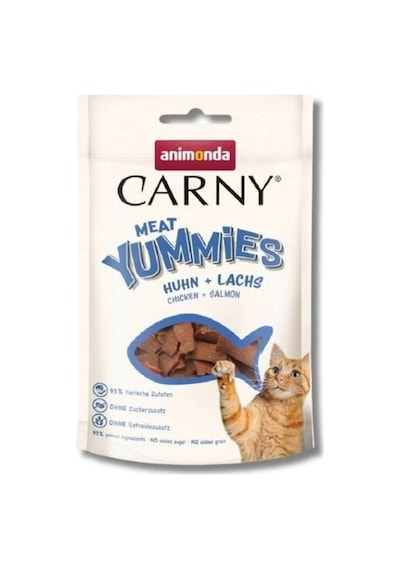 Animonda Carny Meat Tavuk Etli Ve Somonlu Etli Kedi Ödül Maması 50gr