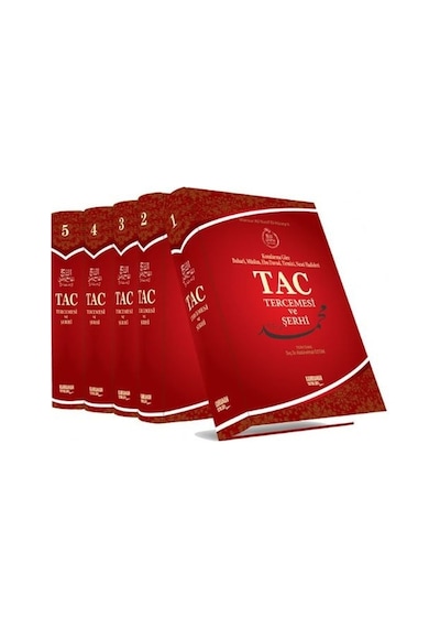 Tac Tercemesi Ve    Şerhi 5 Cilt Ithal Kitap Kağıt-1487