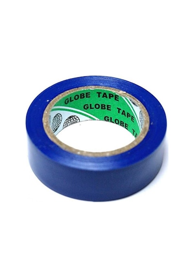 Globe 10 Adet Elektrik İzolasyon Bandı / İzole Bant 10'lu Paket Mavi N11.204
