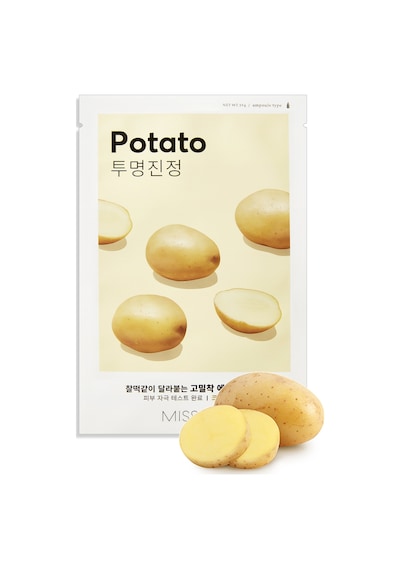 Missha Patatesli Aydınlatıcı Yaprak Maske 1 Adet Airy Fit Sheet Mask Potato