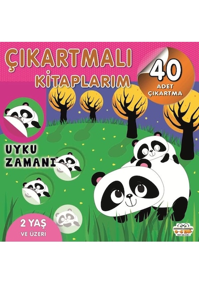 Çıkartmalı Kitaplarım-uyku Zamanı