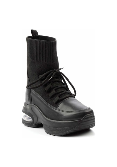 Bambi Siyah Kadın Sneaker K02932402382 Siyah