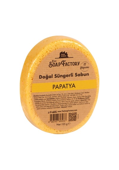 Doğal Süngerli Papatya Sabunu 125 G - Lüks - Tüm Cilt Tipleri Için Diğer