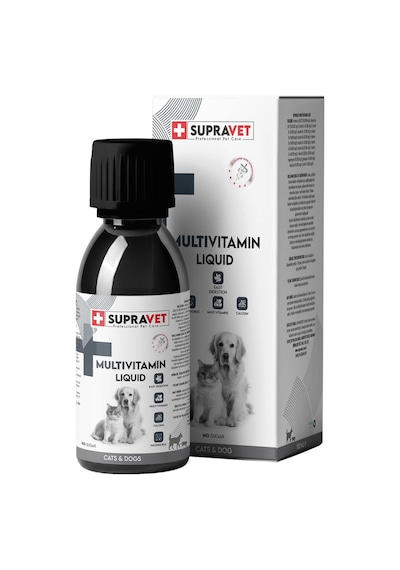 Supravet Multivitamin Kedi Köpekler İçin Sıvı Damla 100 ML
