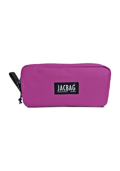 Jacbag Jac-06 Organizer Rulo Kalem Çantası Siyah - Pembe Pembe