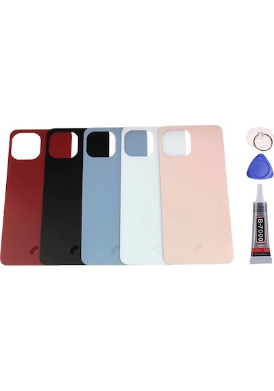 Reeder S23 Pro Max Kırmızı Arka Kapak Batarya Kapağı Pil Kapağı Yapışkan Ve Sökme Aparatıyla Beraber Full Set Kırmızı