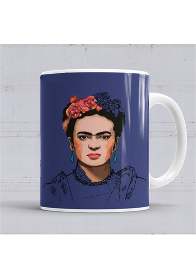 Frida Kahlo Kupa Bardak Porselen No36375 Karışık