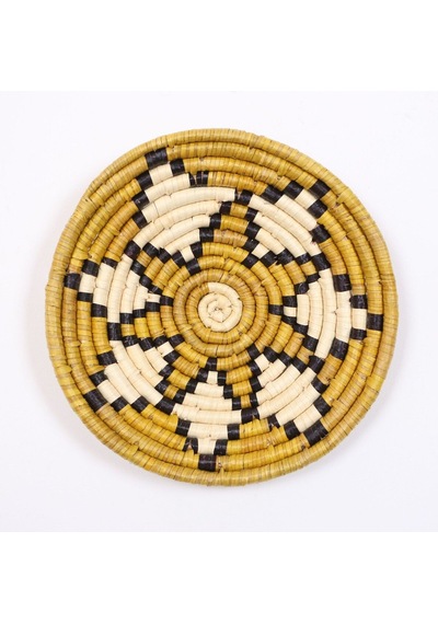 Huyana 35x8 Cm. Çift Kat Deniz Sazı Duvar Tabağı