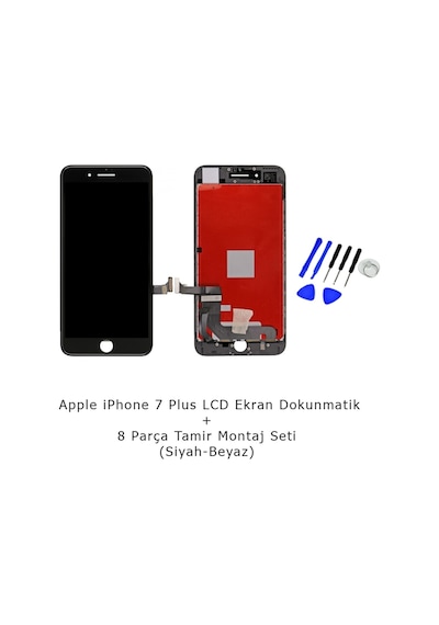 Apple Uyumlu iPhone 7 Plus Lcd Ekran Dokunmatik + Tamir Seti