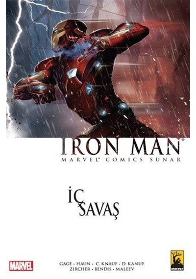 Iron Man Cilt İç Savaş ( TEK MACERA) - Daniel Kanuf - Arka Bahçe Yayıncılık