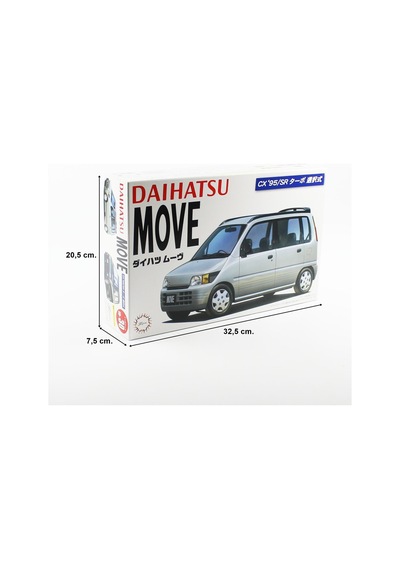 Fujimi Id-30 04673 1/24 Ölçek, Daihatsu Move Cx '95, Otomobil Plastik Model Kiti