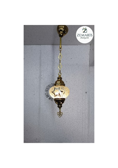 Gold Renk Sarkıt Avize Beyaz - 786453797 Beyaz