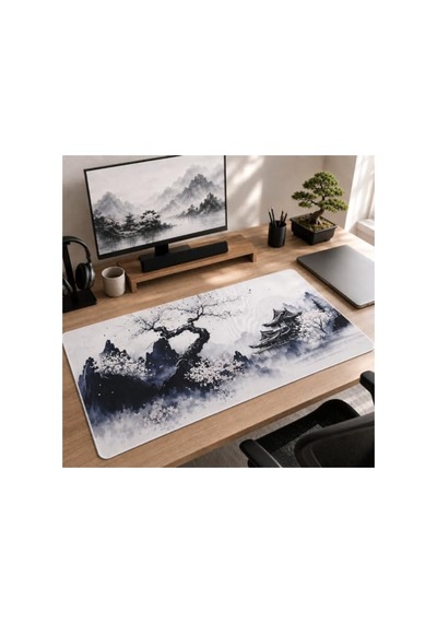 Büyük Boy Kaymaz Kauçuk Tabanlı Gaming Mouse Pad, 90x40 Cm