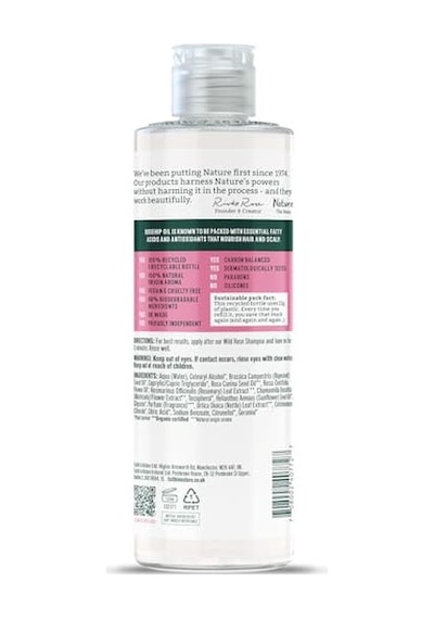 %99 Doğal Onarıcı Saç Bakım Kremi Normal & Kuruya Dönük Saçlar İçin Yabani Gül, 400 Ml