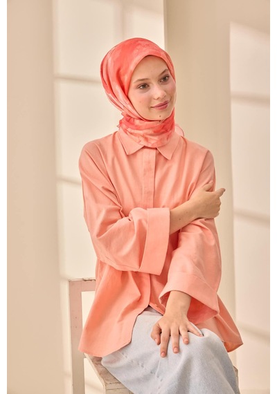 Silk Home Olinda İpek Eşarp 47004-26 Yavruağzı, Pembe, Bordo