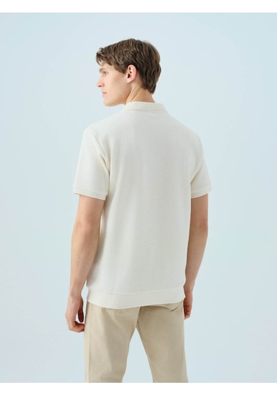 Loft Beyaz Erkek T-shirt Lf2038332 Beyaz