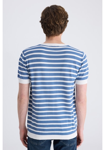 D's Damat Ds Damat Regular Fit Lacivert Baskılı T-shirt 4hc1438310312 101