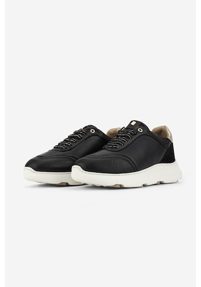 Valmenti Kadın Hakiki Deri Siyah Sneakers & Spor Ayakkabı 298 7025 Bn Ayk Y26 Sıyah/lame