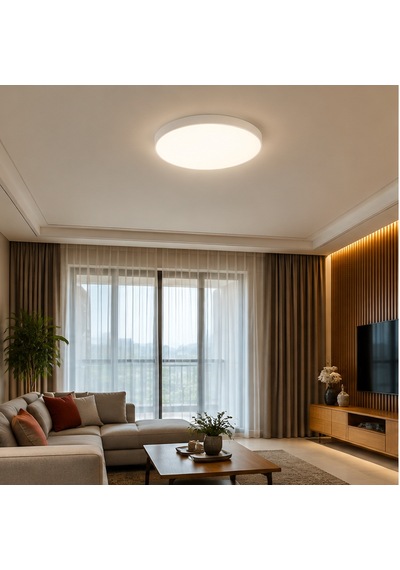 Jupiter 36w Sıva Altı Yuvarlak Ayarlanabilir Pmma Led Panel 4000k Beyaz