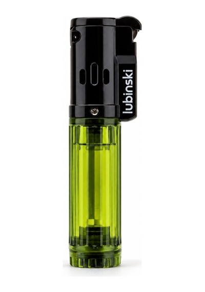 Lubinski Cigar Basic Slim Tek Torch Puro Çakmağı Yeşil Lb-207