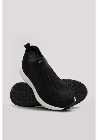 Fast Step Hakiki Deri Erkek Spor Ayakkabı 214ma2428-1 Siyah