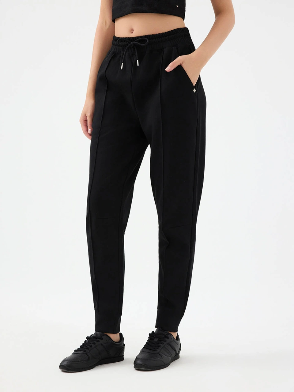 Loft Jogger Fit Siyah Kadın Eşofman Altı Lf2038218 Siyah