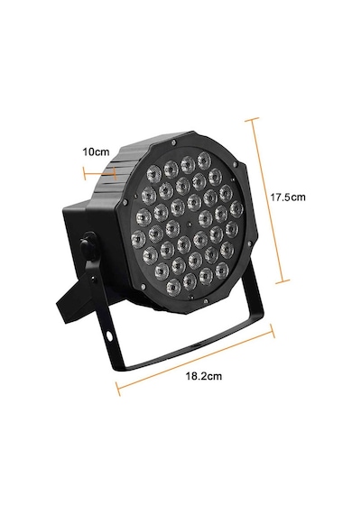 Quenlite Par-136X Led Par Sahne Işık Sistemi 1X36 Watt Rgb Dmx512