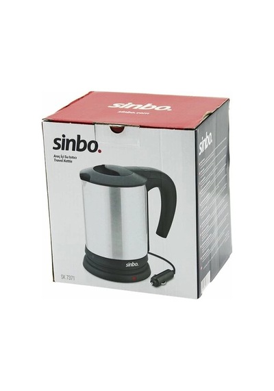 Sinbo Araç İçi Kettle Paslanmaz Çelik Çok Renkli