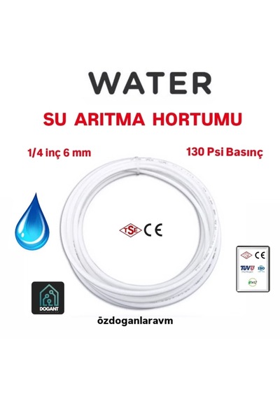 Su Arıtma Hortumu Tse Ce Sertifikalı 2 Metre