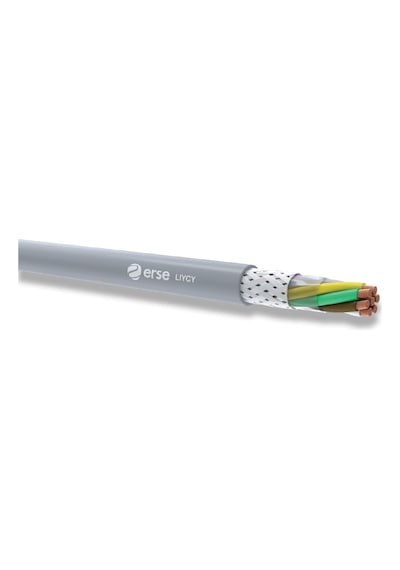 Erse Lıycy-4x2.50 ,kesit 2.50mm² 4-damar/çok Telli Blendajlı Pvc Kumanda Kablo