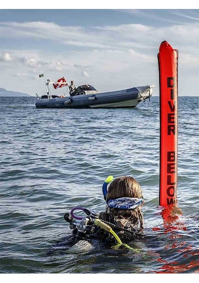 Kraken Şamandıra Deko Prodeco. Smb. Turuncu. İpli. Çantalı Çok Renkli