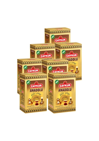 Anadolu Filiz Çayı Hediyelik 400gr. Karton Kutu Yedili Paket