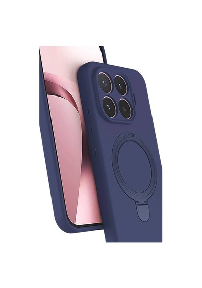 Newface Xiaomi Mi 17t Pro Regal Magsafe Standlı Kapak - Lacivert Evimdeyokyok