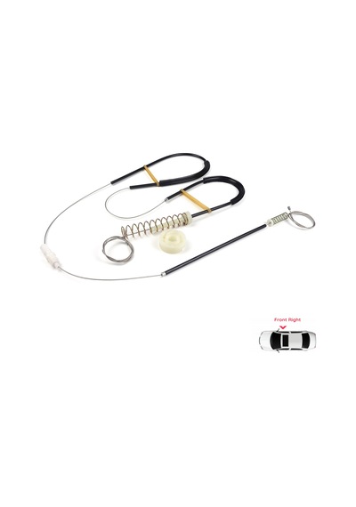 Sağ Cam Kriko Seti Audi Tt Mk1 8n 8n3 8n9 1998-2006 2-kapı İçin