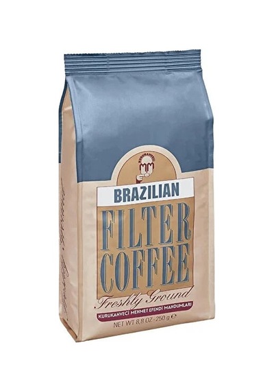 Mehmet Efendi Filtre Kahve 250gr Brazilian 24'li Paket
