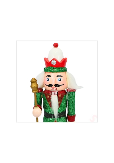 Kurşun Asker, Ahşap Fındıkkıran 18cm - Mızraklı