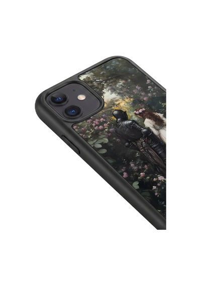 İphone 11 Uyumlu Romantikşövalye Desenli Kamera Korumalı Darbelere Dayanıklı Kılıf 1105-romantikşövalye-iphone11