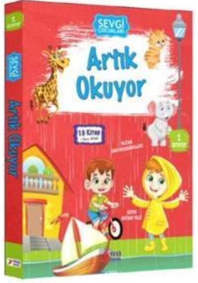 Sevgi Çocukları Artık Okuyor Seti 10 Kitap Takım + Soru Kitabı