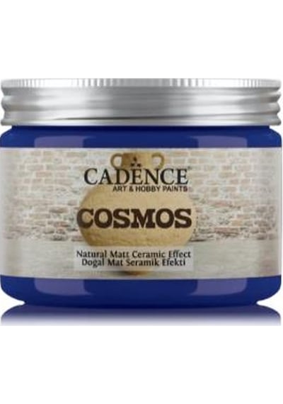 Cosmos Doğal Mat Seramik Efekt Cs-07 Ultramarin Mavi 150ml