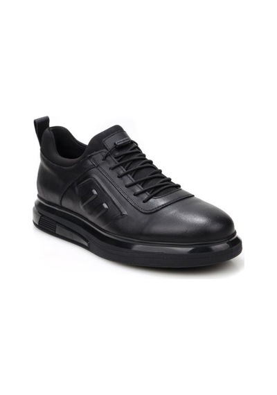 Pisagor Ps-1800 Hakiki Deri Erkek Casual Ayakkabı Siyah Pisagor Ps-1800 Hakiki Deri Erkek Casual Ayakkabı Siyah