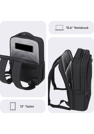 Mack Mce-1213 16 Offıce Pro-4 Eco Notebook Sırt Çantası Siyah